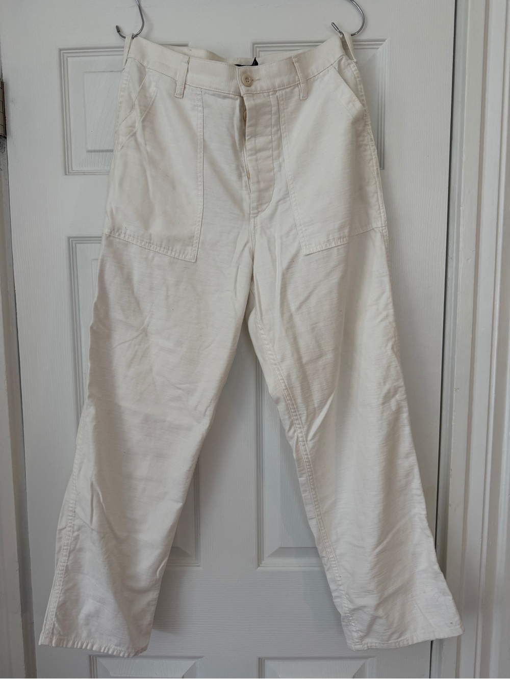 Ralph Lauren Off-White Cotton Chino Pants